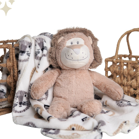 Lion toy blanket