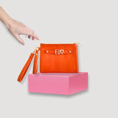 Tan Wristlet