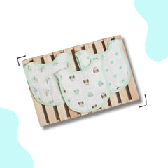 Muslin Owl, Tree & Green Dotka