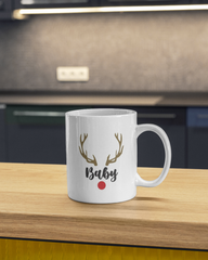 Reindeer Horn Mug