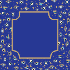 DARK BLUE EVIL EYE