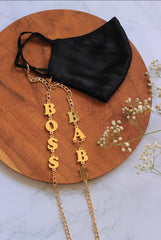 Personalised Mask Chain - The Little Gift Co