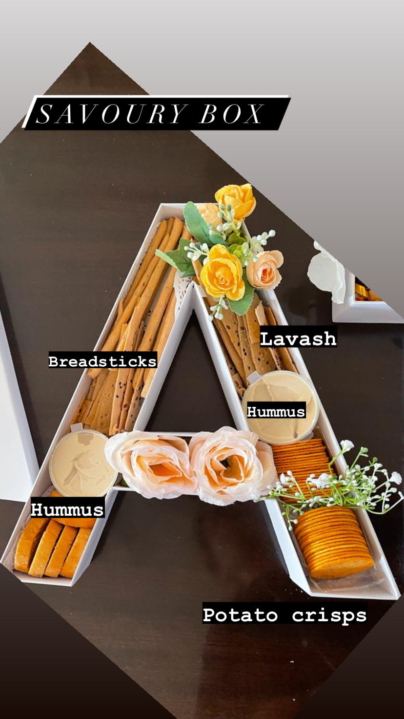 Monogram Savoury Box - The Little Gift Co