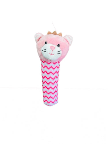 Pink Cat with Crown