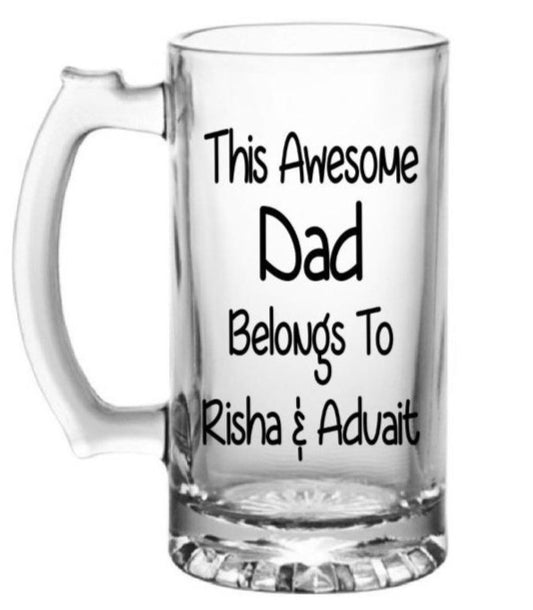 BEER MUG- Personalised Mug - The Little Gift Co