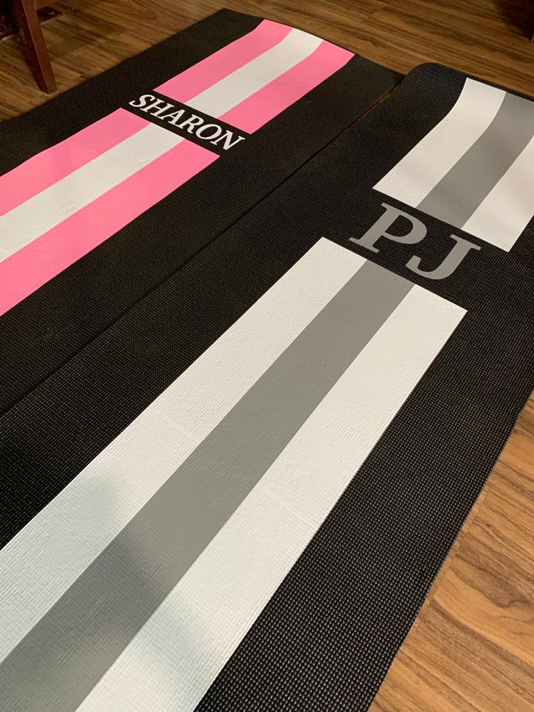 Yoga Mat - Striped - The Little Gift Co