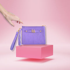 Lilac Wristlet