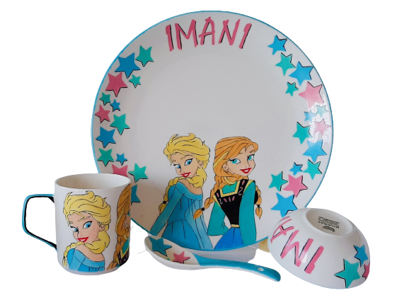 Princess Crockery Set