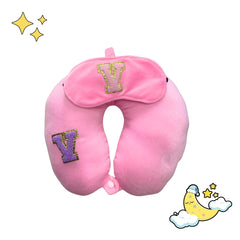 Neck Pillow Eye Mask Set