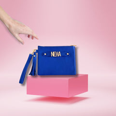 Cobalt Wristlet