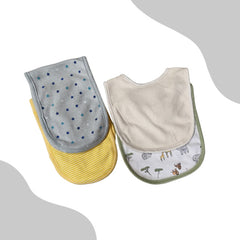 Animals & Plain off white and blue star and yellow stripes