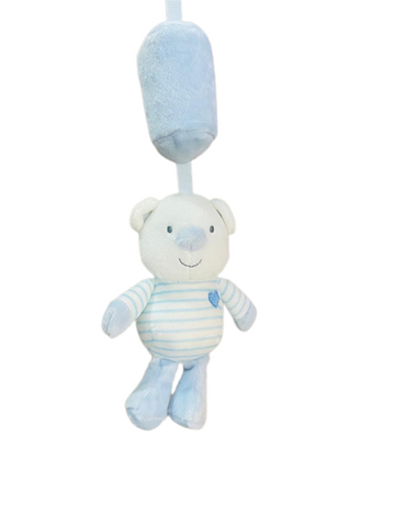 Blue Small Teddy Musical Toy