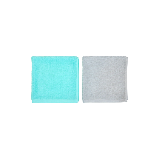 Aqua & Grey