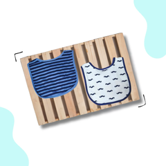 Blue Stripes & white & blue