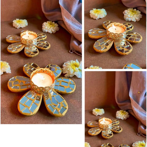 Daisy Flower Tea Light