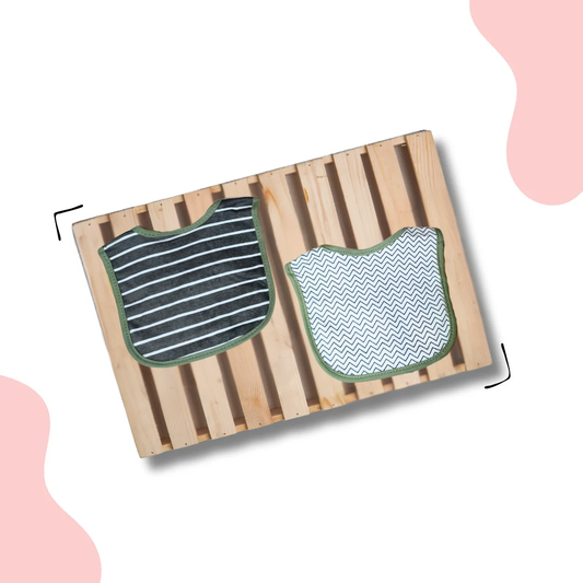 Green stripes & Zig zag