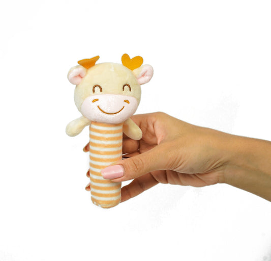 Yellow & Orange Cow