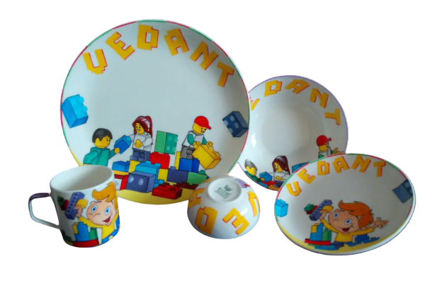 Lego theme Crockery Set