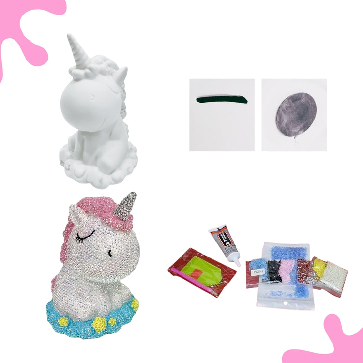 Sparkle Piggy Bank Kit - A Fun DIY Project for Kids!