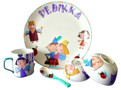 Ben & Holly theme Crockery Set