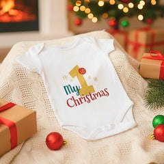 My 1st christmas Onesie