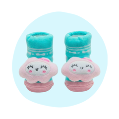 Pink Aqua Clouds