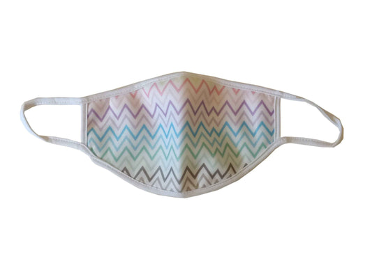 Chevron Stripes Face Mask - The Little Gift Co