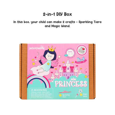 Princess 2-in-1 DIY Craft Box