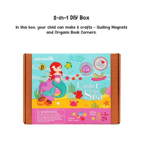 Under the Sea 2-in-1 DIY Craft Box - The Little Gift Co