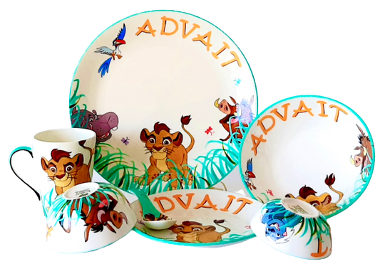 Kion theme Crockery Set - The Little Gift Co