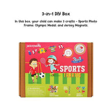 Load image into Gallery viewer, Sports Fanatic 3-in-1 DIY Craft Box