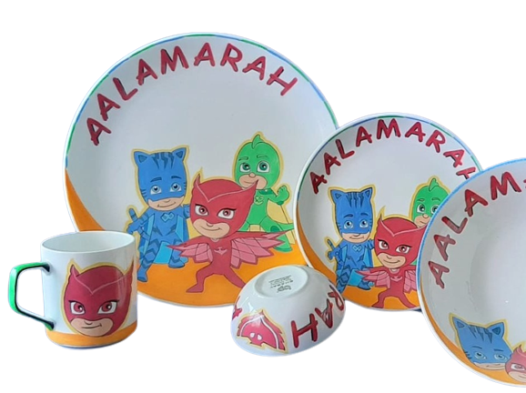 PJ mask theme Crockery Set