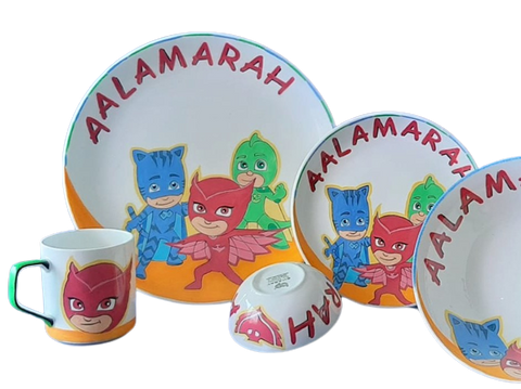 PJ mask theme Crockery Set