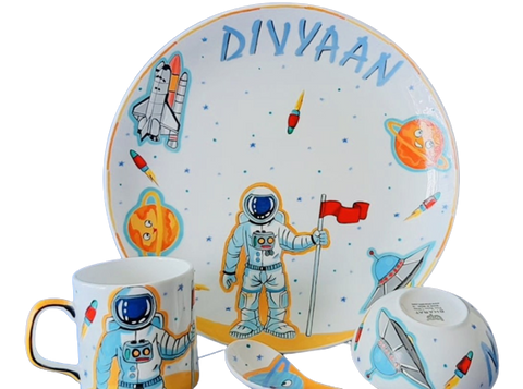 Astronaut Crockery Set