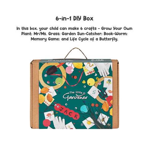 The Little Gardener 6-in-1 DIY Craft Box