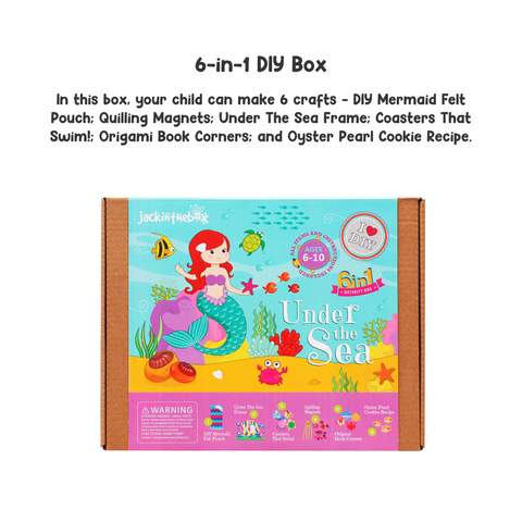 Under the Sea 6-in-1 DIY Craft Box