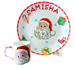 Santa Gifts theme Crockery Set