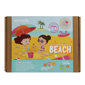 A Day at the Beach 2-in-1 DIY Craft Box