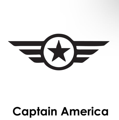 Holographic T-Shirt- Captain America