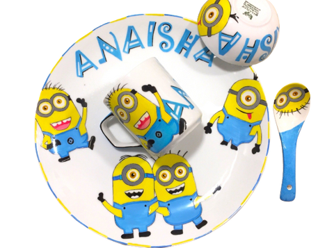 Minions Crockery Set