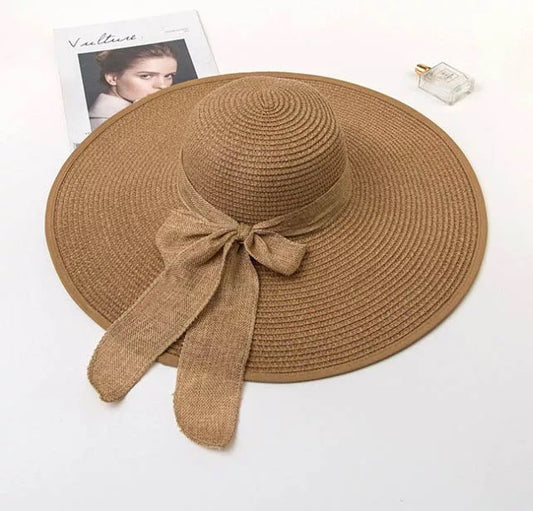 Natural Oversized Hat