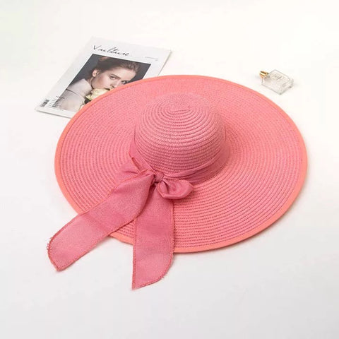 Pink Oversized Hat