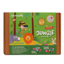 Load image into Gallery viewer, Jungle Safari 2-in-1 DIY Craft Box