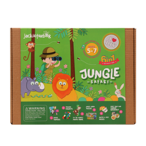 Jungle Safari 6-in-1 DIY Craft Box