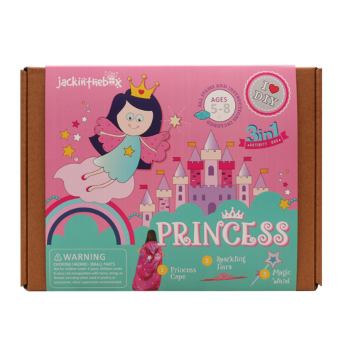 Princess 3-in-1 DIY Craft Box