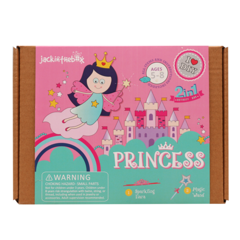 Princess 2-in-1 DIY Craft Box