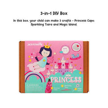 Load image into Gallery viewer, Princess 3-in-1 DIY Craft Box