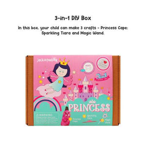 Princess 3-in-1 DIY Craft Box