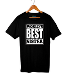 Worlds Best Sister - Black