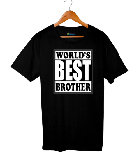 Worlds Best Bro - Black - The Little Gift Co